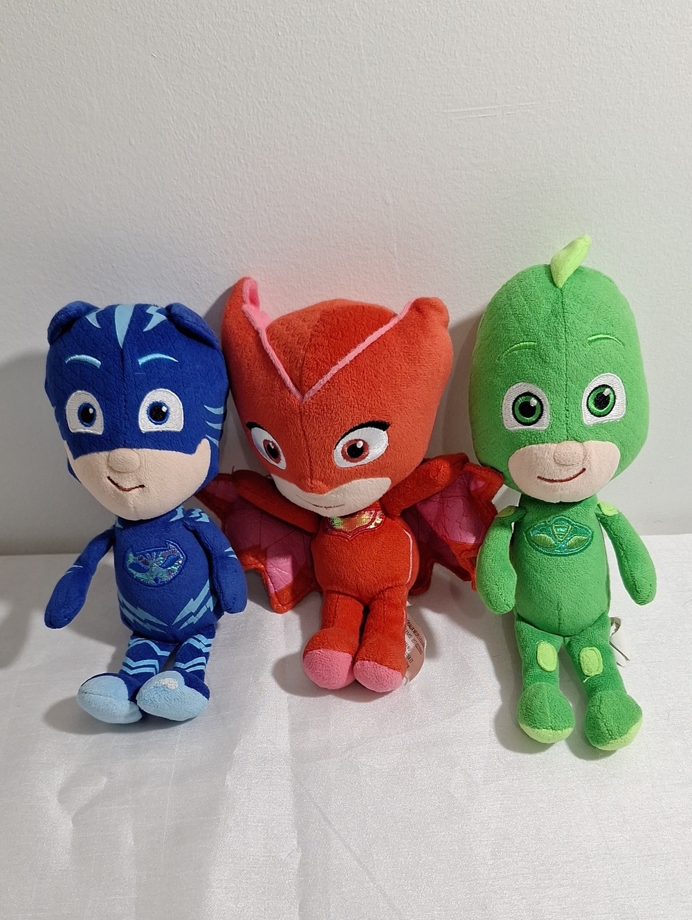 PJ MASKS set Of 3 Plush